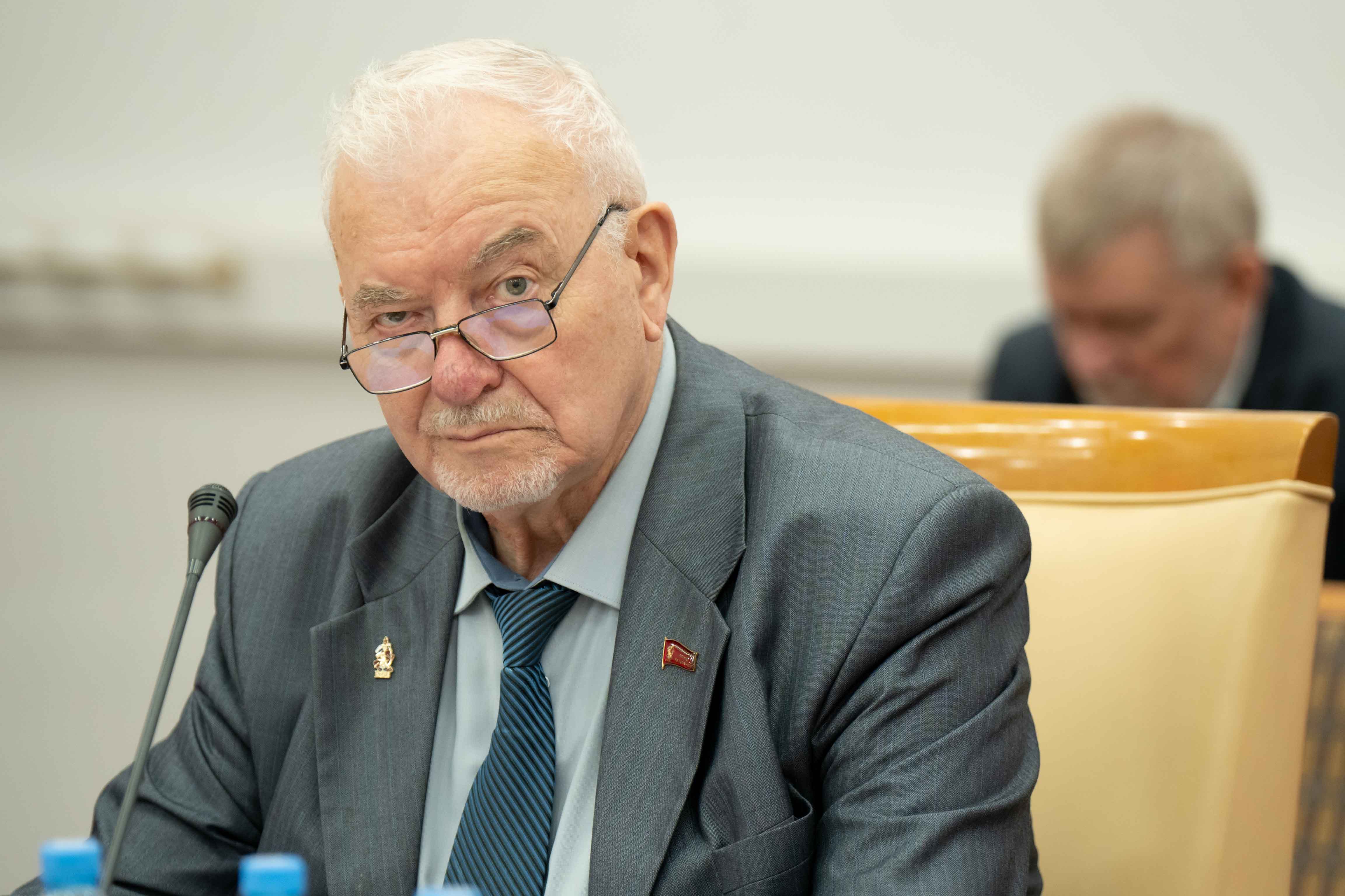 Заместитель председателя Российского фонда ветеранов капитан 1 ранга в отставке Анатолий Качко.