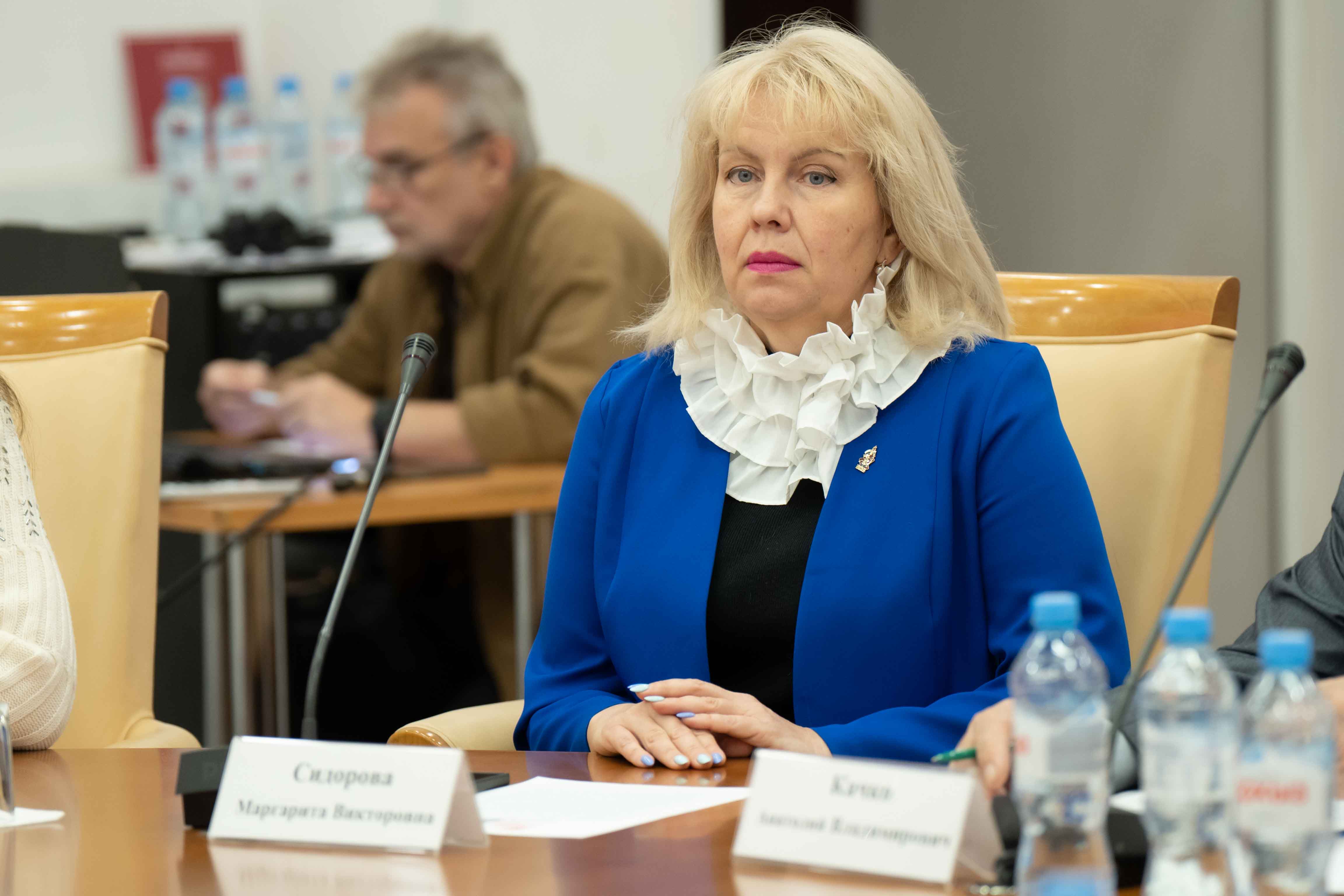 Помощник председателя Российского фонда ветеранов Маргарита Сидорова.
